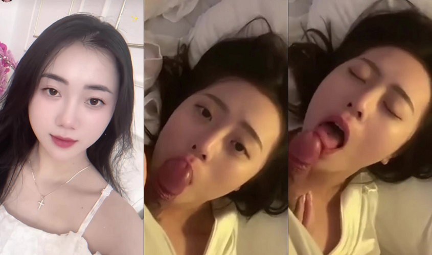 Phim  Sex Bé tiktoker dễ thương bắt em bú cu rồi anh còn trêu em