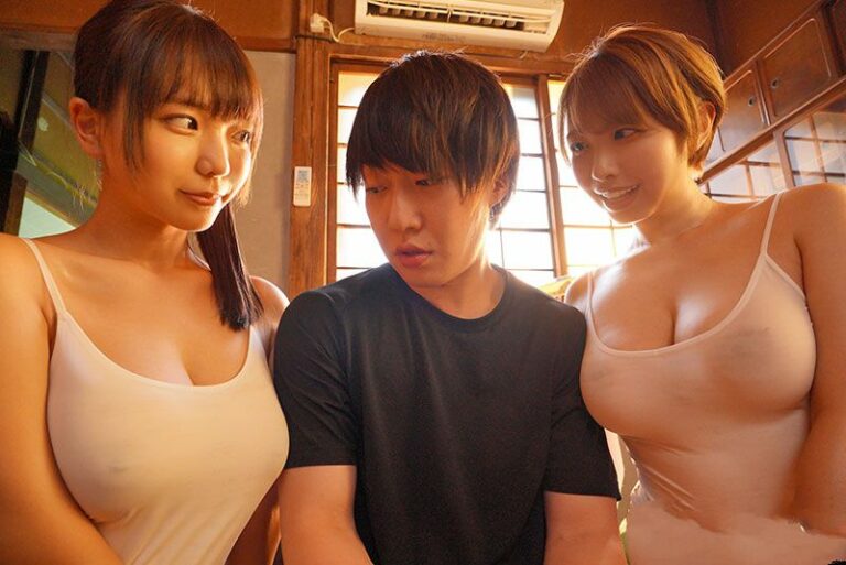 Phim  Sex Cậu em trai ngây thơ được 2 cô chị gái ngực to đưa vào đời