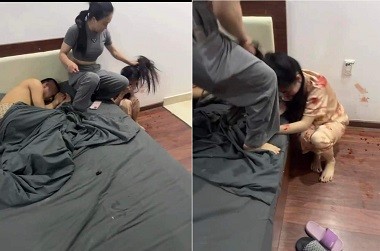 Phim  Sex Clip đánh ghen khiến tiểu tam gãy mũi