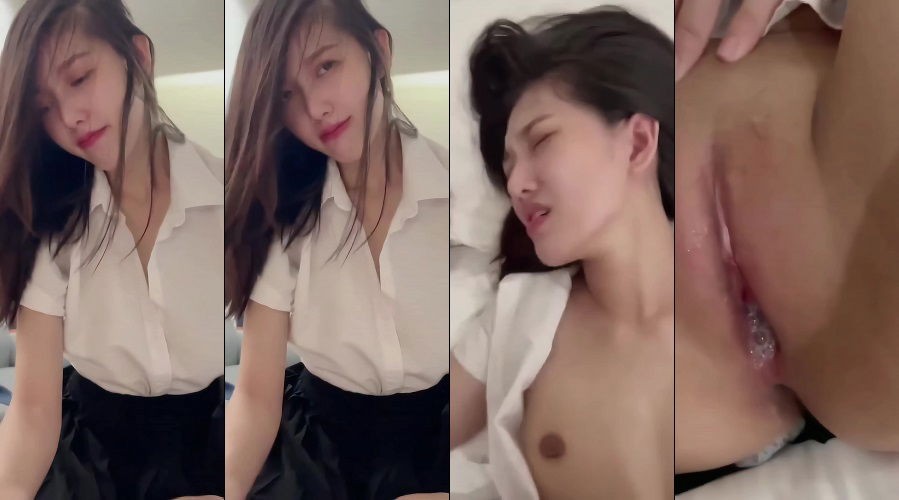 Phim  Sex Em nhân viên văn phòng cực phẩm xuất rồi mà anh còn cố nhấp tinh sủi cả bọt trong bướm em