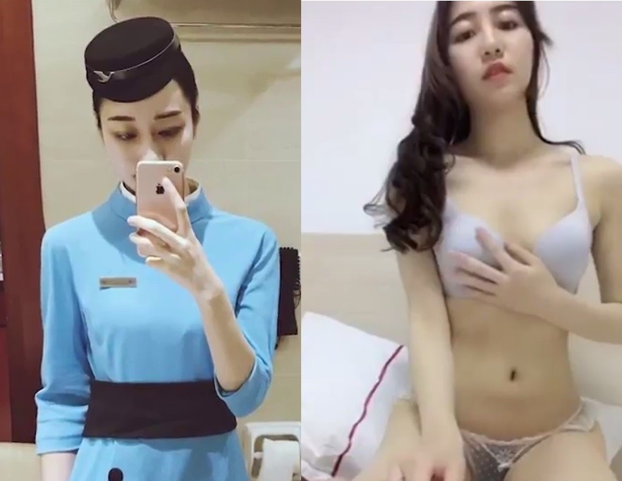Phim  Sex Em tiếp viên bướm nhiều lông dâm đãng