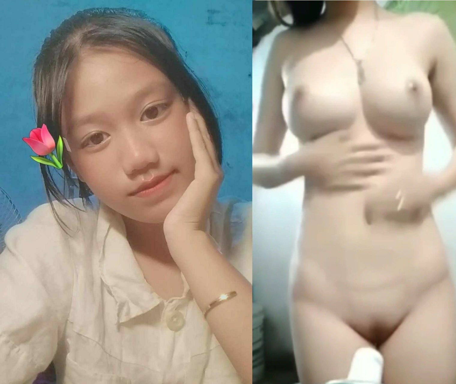 Phim  Sex Nhét vào bướm non vừa khít vừa sướng