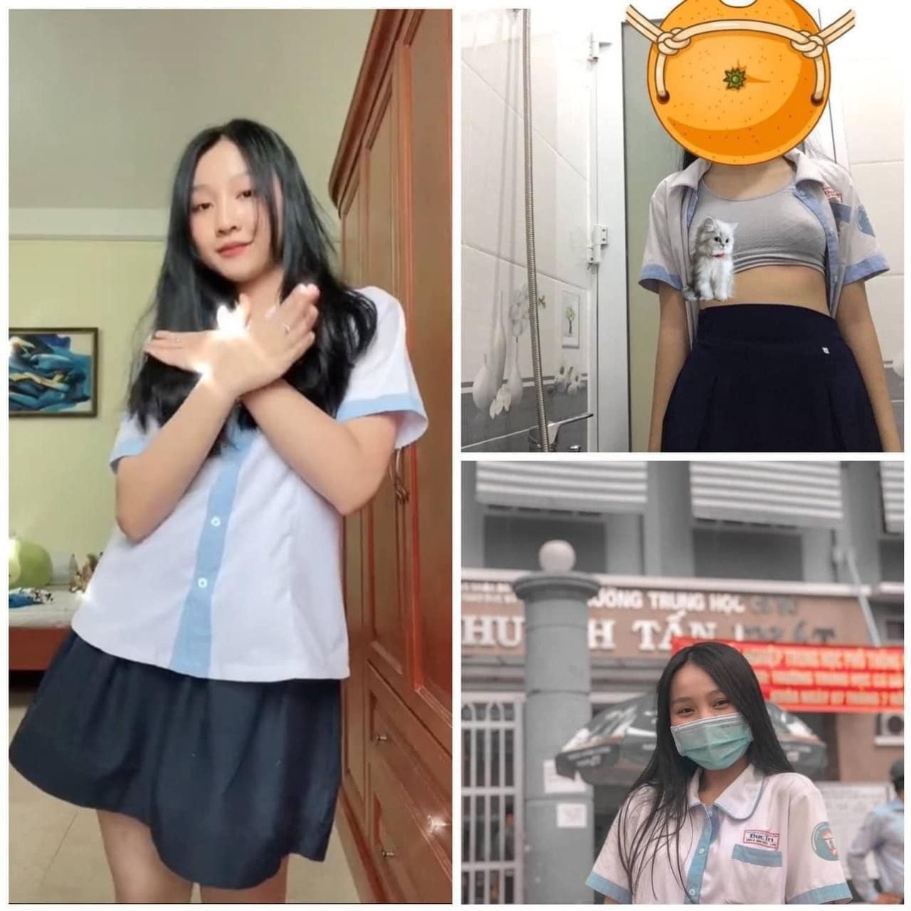 Phim  Sex Nữ sinh trung học Huỳnh Tấn Phát lộ clip sex chịch nhau cùng bạn trai